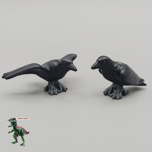 Playmobil corbeau noir oiseau - corbeau, noir-oiseau